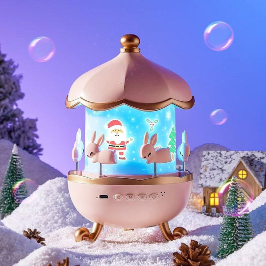 Rotating Rabbits Night light